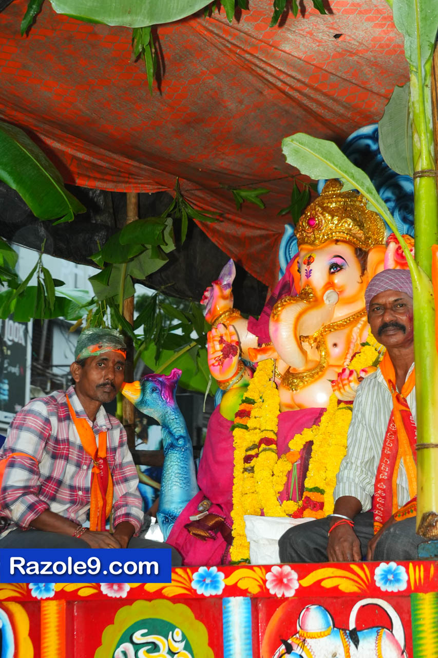 Razole Taluka Ganesh Nimajjanam